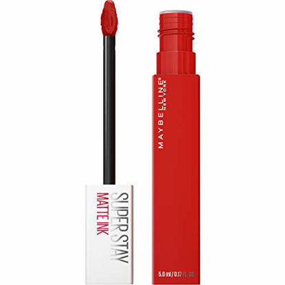 Picture of Maybelline SuperStay Matte Ink Liquid Lipstick, Long-lasting Matte Finish Liquid Lip Makeup, Highly Pigmented Color, Innovator, 0.17 fl. oz.