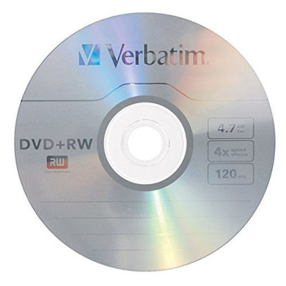 Picture of Verbatim DVD+RW 4.7GB 4X Surface - 1pk Jewel Case