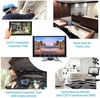 Picture of Camecho 9 Inch LCD Monitor HD TFT Color Screen, 2 Video Input/HDMI/VGA, Support Car Backup, Mini PC Display, CCTV, Home Security, with Remote Control