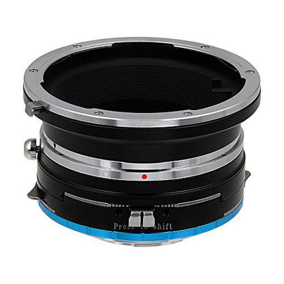 Picture of Fotodiox Pro Lens Mount Shift Adapter Mamiya 645 (M645) Mount Lenses to Fujifilm X-Series Mirrorless Camera Adapter - fits X-Mount Camera Bodies Such as X-Pro1, X-E1, X-M1, X-A1, X-E2, X-T1