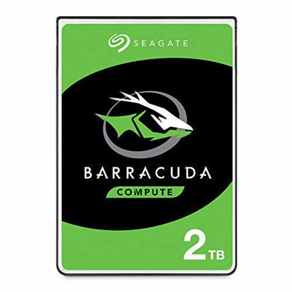 Picture of Seagate BarraCuda 2TB Internal Hard Drive HDD - 2.5 Inch SATA 6Gb/s 5400 RPM 128MB Cache for Computer Desktop PC - Frustration Free Packaging (ST2000LM015)
