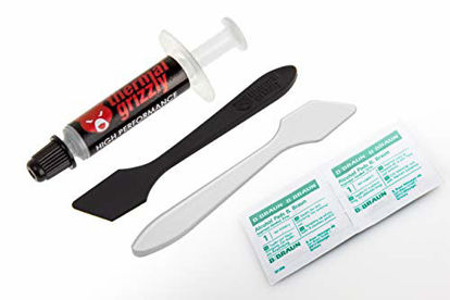 Picture of Thermal Grizzly Kryonaut Thermal Grease Paste - 1.0 Gram + Extra Spatula & 2X CPU Cleaning Pads