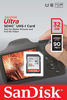 Picture of SanDisk 32GB Ultra SDHC UHS-I Memory Card - 90MB/s, C10, U1, Full HD, SD Card - SDSDUNR-032G-GN6IN