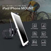 Picture of Abovetek Universal Handlebar Mount for iPad - iPhone - Tablet - Anti-Shock 360 Degree 3.5 to 12 Expandable Pole Strap Phone Holder Cradle for Indoor Cycling, Gym, Treadmill, Spin Bike, Elliptical
