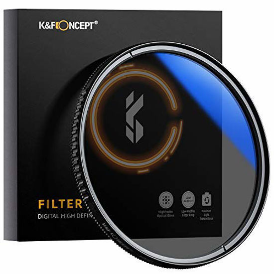 Multi Coated K&F Concept 58MM Circular Polarizer Glass Filter Ultra-Slim