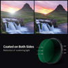 Picture of K&F Concept 72mm Variable Neutral Density ND8-ND2000 ND Filter for Camera Lenses with Multi-Resistant Coating, Waterproof