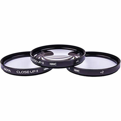 Picture of Hoya Close-Up Kit - Filter Set for Macro Photography (+ 1, 2, 4, 82 mm Black