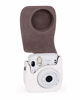 Picture of Phetium Instant Camera Case Compatible with Instax Mini 11,PU Leather Bag with Pocket and Adjustable Shoulder Strap (White)