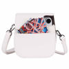 Picture of Phetium Instant Camera Case Compatible with Instax Mini 11,PU Leather Bag with Pocket and Adjustable Shoulder Strap (White)