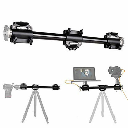 Picture of Fotoconic Horizontal Tripod Arm, 3/8 Screw Support Tripod Extension Bar Stand for Camera, Professional Photography Studio, Ball Head and Quick Release Plate are NOT Included