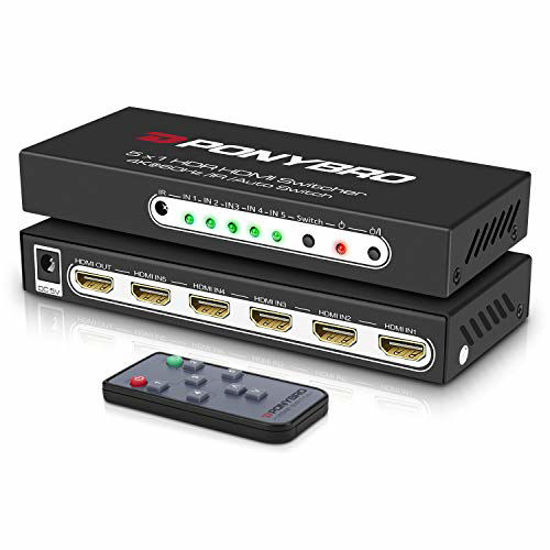 2-Port HDMI 2.0 4K HDR Splitter / Switcher