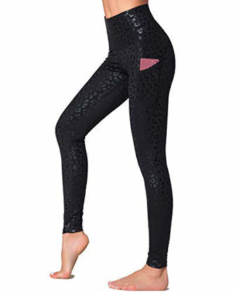 GetUSCart- Heathyoga Yoga Pants for Women with Pockets High Waisted Leggings  with Pockets for Women Workout Leggings for Women (Black, XXX-Large)