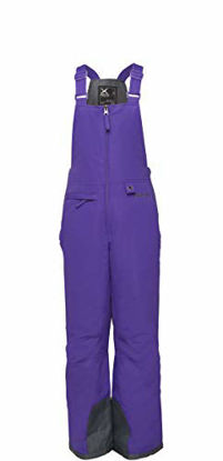 Picture of Arctix Youth Insulated Snow Bib Overalls, Purple, X-Small/Regular