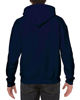 Picture of Gildan Men's Fleece Hooded Sweatshirt, Style G18500, Navy, 2X-Large