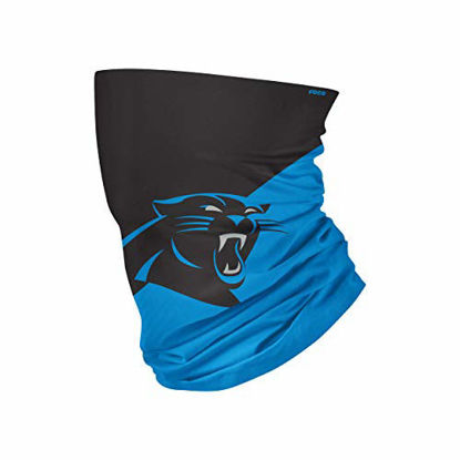 Picture of NFL FOCO Carolina Panthers Neck Gaiter, One Size, Big Logo