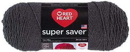 Picture of RED HEART Super Saver yarn, Solid - Charcoal