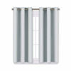 Picture of NICETOWN Room Darkening Draperies Curtains Panels, Window Treatment Thermal Insulated Grommet Room Darkening Curtains/Drapes for Bedroom (2 Panels, 29 by 45, Platinum-Greyish White)