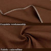 Picture of NTBAY King Pillowcases Set of 2, 100% Brushed Microfiber, Soft and Cozy, Wrinkle, Fade, Stain Resistant with Envelope Closure, 20 x 40 Inches, Brown