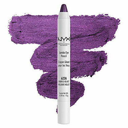 Picture of NYX PROFESSIONAL MAKEUP Jumbo Eyeliner Pencil - Purple Velvet, Violet