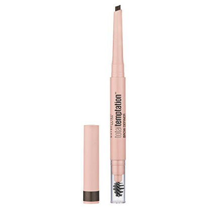 Picture of Maybelline Total Temptation Eyebrow Definer Pencil, Deep Brown, 1 Count