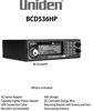 Picture of Uniden BCD536HP HomePatrol Series Digital Phase 2 Base/Mobile Scanner with HPDB and Wi-Fi. Simple Programming, TrunkTracker V, S.A.M.E. Emergency/Weather Alert. Covers USA and Canada.