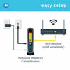 Picture of Motorola MB8600 DOCSIS 3.1 Cable Modem, 6 Gbps Max Speed. Approved for Comcast Xfinity Gigabit, Cox Gigablast, and More, Black