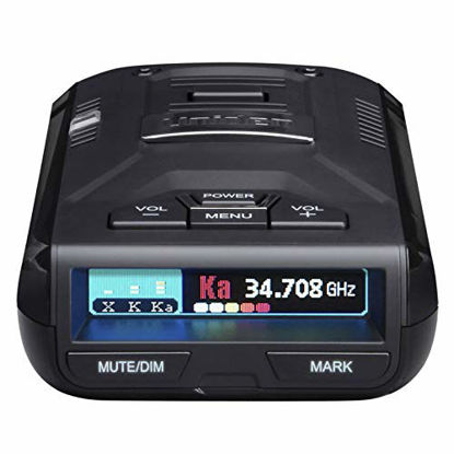 Picture of UNIDEN R3 EXTREME LONG RANGE Laser/Radar Detector, Record Shattering Performance, Built-in GPS w/ Mute Memory, Voice Alerts, Red Light & Speed Camera Alerts, Multi-Color OLED Display