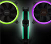 Picture of upHere RGB Series Case Fan, Wireless RGB LED 120mm Fan,Quiet Edition High Airflow Adjustable Color LED Case Fan for PC Cases-3 Pack,RGB123-3