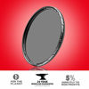 Picture of 58mm X2 CPL Circular Polarizing Filter for Camera Lenses - AGC Optical Glass Polarizer Filter with Lens Cloth - MRC8 - Nanotec Coatings - Weather Sealed by Breakthrough Photography