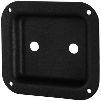 Picture of Penn-Elcom D0938K Dish Two 1/4 Inch Jacks Black 4 Inch x 4-3/8 Inch