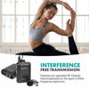 Picture of Movo WMX-1-DUO 2.4GHz Dual Wireless Lavalier Microphone System Compatible with DSLR Cameras, Camcorders, iPhone, Android Smartphones, and Tablets (200' ft Audio Range) - Great for Teaching Tutorials