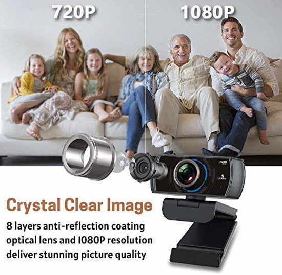 GetUSCart- 1080P 60FPS Webcam with Microphone, 2021 NexiGo N980P HD USB ...