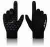 Picture of Achiou Winter Knit Gloves Touchscreen Warm Thermal Soft Lining Elastic Cuff Texting Anti-Slip 3 Size Choice for Women Men