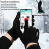 Picture of Achiou Winter Knit Gloves Touchscreen Warm Thermal Soft Lining Elastic Cuff Texting Anti-Slip 3 Size Choice for Women Men