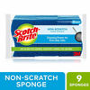 Picture of Scotch-Brite Non-Scratch Scrub Sponges, 9 Scrub Sponges, Lasts 50% Longer than the Leading National Value Brand