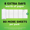 Picture of Bounty Quick-Size Paper Towels, White, 16 Family Rolls = 40 Regular Rolls (Packaging May Vary)
