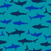 Picture of Bentgo Kids Prints (Sharks) - Leak-Proof, 5-Compartment Bento-Style Kids Lunch Box - Ideal Portion Sizes for Ages 3 to 7 - BPA-Free and Food-Safe Materials