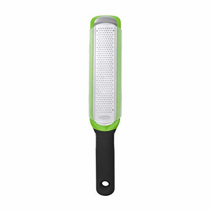 Picture of OXO Good Grips Etched Zester and Grater, One Size, Green