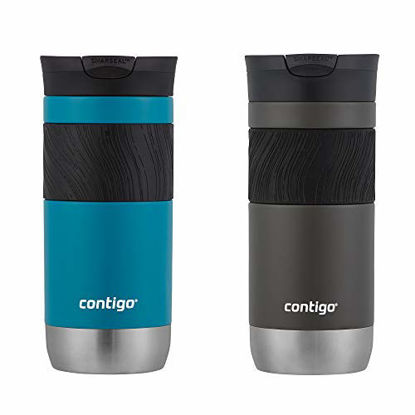 Picture of Contigo Snapseal Insulated Travel Mug, 16 oz, Sake/Juniper