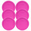 Picture of Pyrex 7201-PC Round 4 Cup Storage Lid for Glass Bowls (6, Pink)