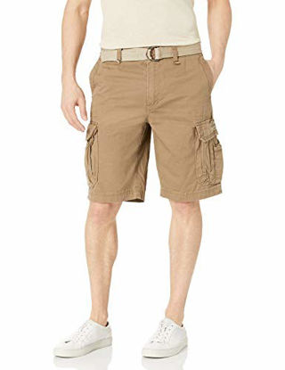Picture of UNIONBAY Men's Survivor Belted Cargo Short-Reg and Big & Tall Sizes, Dugout, 30