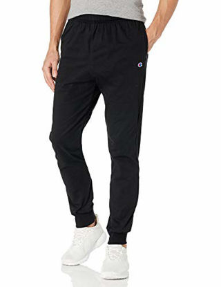 Picture of Champion Men's Jersey Jogger, Black, S