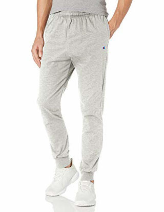 Picture of Champion Men's Jersey Jogger, Oxford Gray, S