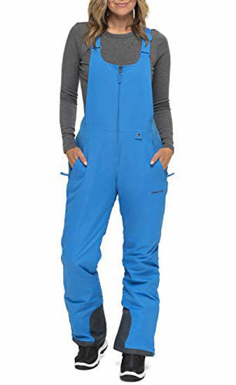 Picture of Arctix Women's Essential Insulated Bib Overalls, Marina Blue, Medium (8-10) Regular