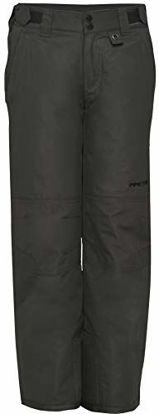 Picture of Arctix Kids Snow Pants with Reinforced Knees and Seat, Charcoal, Small Husky