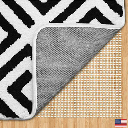 Picture of Gorilla Grip Original Area Rug Gripper Pad, 5x7 Feet, Made in USA, for Hard Floors, Pads Available in Many Sizes, Provides Protection and Cushion for Area Rugs, Carpets and Floors