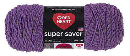 Picture of Red Heart E300.0528 Yarn, Solid - Medium Purple