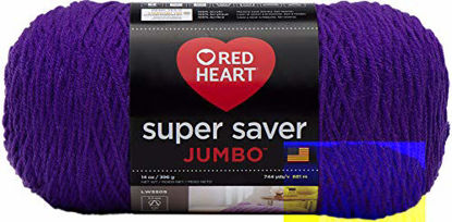 Picture of Red Heart Super Saver Jumbo Yarn, Amethyst