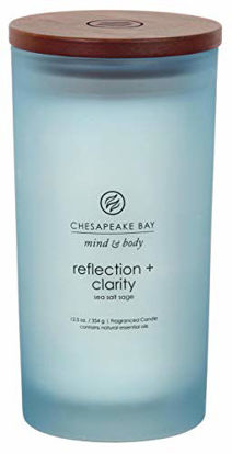 Picture of Chesapeake Bay Candle Scented Candle, Reflection + Clarity (Sea Salt Sage), Large