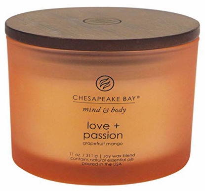 Picture of Chesapeake Bay Candle Scented Candle, Love + Passion (Grapefruit Mango), Coffee Table